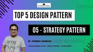 Top 5 Design Pattern - 05 - Strategy design Pattern #designpatterns #learning #interviewquestion