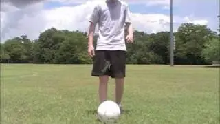 How to Curve a Soccer Ball (Outside Curve)
