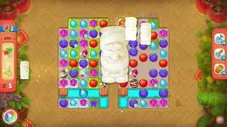 Gardenscapes 894 Hard Level - 13 moves - NO BooSTERS