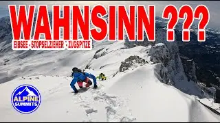 WAHNSINN! So extrem ist der Stopselzieher vom Eibsee im Winter - Zugspitze 