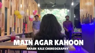Main Agar Kahoon | Om Shanti Om | Akash Kale Dance Choreography | QmusicDance