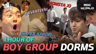 [C.C.] 1 Hour of BOY GROUP dorm life 