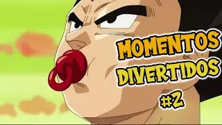 DRAGON BALL SUPER | MOMENTOS DIVERTIDOS DEL ANIME # 2