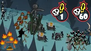 SPEED X3. ENDLESS LV1-60 (55 minutes ). Stick War Legacy.