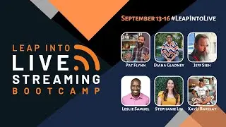 Live Streaming Virtual Summit | September 13-16, 2021 | Leap Into Live!