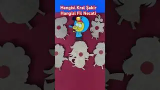 ❓ #hangisi #kralşakir #filnecati #shorts #youtubeshorts #keşfet #oyun #bulmaca #game #çizgifilm