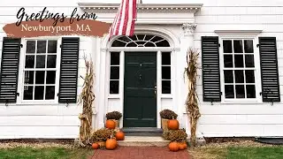 VLOG | Fall in Newburyport, MA 🍂 Book Shopping, Whoopie Pies, & Beautiful Houses