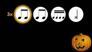 Spooky (Advanced) Rhythm Play Along