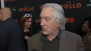 Robert De Niro at the Apollo