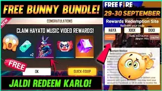 Ff redeem code today 29 september 2022 | ff new redeem code | Ff redeem code today 29-30 september
