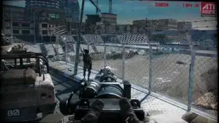 CROSSFIRE 2X ATI 5850 @1.0GHz Q9550 @4.0GHz MODERN WARFARE 2 1920X1080 4XAA