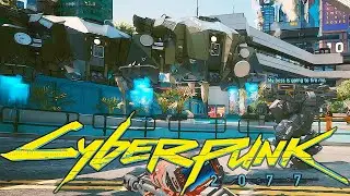 Cyberpunk 2077 - Drone Companions Mod Gameplay
