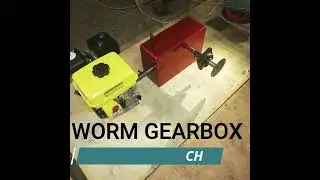 GEARBOX DIY  worm gear assembly with clutch setup