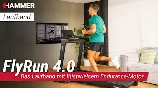 FlyRun 4.0 | Das Laufband mit flüsterleisem Endurance-Motor | HAMMER
