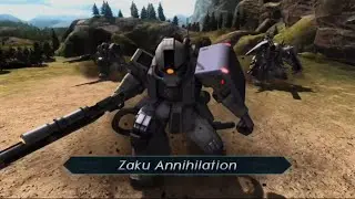 Gundam battle operation code fairy: Zaku 2 Sniper (HH) Zaku Annihilation Simulator mission