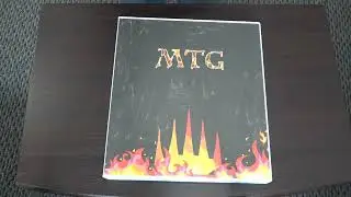 Magic the Gathering Trading Collection Case Card Demo