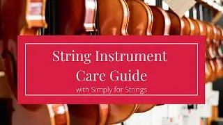 String Instrument Care Guide | Simply for Strings