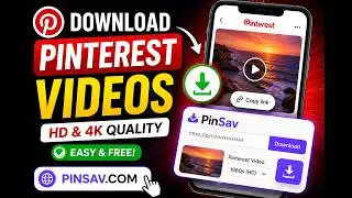 How to Download Pinterest Videos in HD & 4K | Pinterest Video Downloader