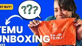 TEMU | First Unboxing 2023 | IS IT REAL! | 30% OFF in description