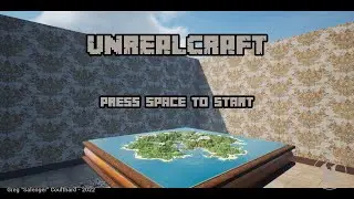 Minecraft style voxel landscape in Unreal Engine 5 - UNREALCRAFT