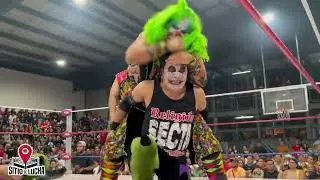 Psycho Circus (Panic/Dave/Murder Clown) vs Cibernetico/Dark Ozz/Dark Cuervo con Promotora Gala.