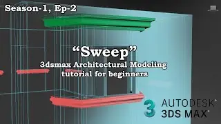 3d Modeling (House) tutorial for Beginners in 3dsmax 2021_S1-Ep2