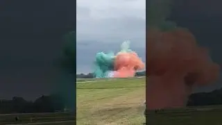 Frecce Tricolori putting on a show at #OSH24