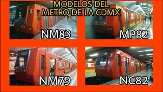 Diferencias de los trenes "NM79, NC82, MP82 y NM83A,B" Explicadas.