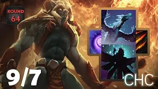 HUSKAR Round 64 Best Skill Combo - Dota 2 Custom Hero Chaos