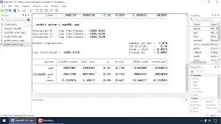 Fitting & interpreting regression models: Probit regression with continuous predictors