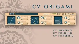 CV Origami - CV shaping, folding and filtering for Reason CV signals