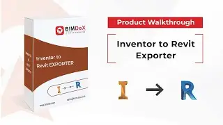 How to export Inventor model to Revit | Inventor to Revit Exporter Walkthrough