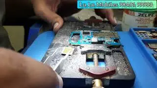 Samsung m21 han on logo chip level service done by LU LU MOBILES 😍 98401 99533