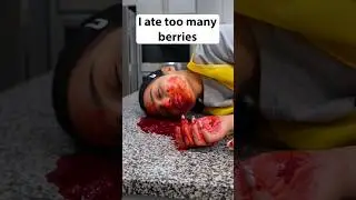he said no more berries in the house 🤣😅 