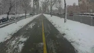Fiido D1 Winter Snow ride