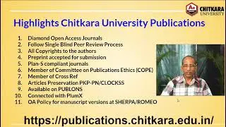 Chitkara University Publications a Step Ahead