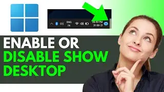 How To Enable or Disable Show Desktop on Taskbar in Windows 11