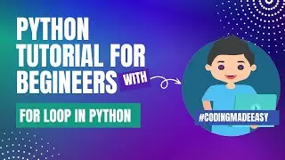 For Loop in Python|Python Tutorial for Beginners| Create your own multiplication calculator|Python