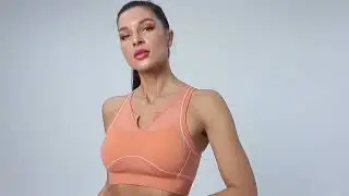 Seamless U Neck Bra Vest High Waist Leggings Yoga Set #amazon #tiktok