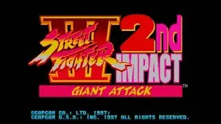 Street Fighter III 2nd Impact - Intro ( Rendered in 4K )