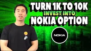 HOW I TURN MY 1K TO 10K BY INVESTING INTO NOKIA OPTION | Best option stock to buy now | NOKIA stock