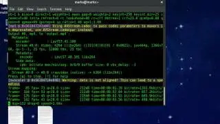 Desktop recording using FFmpeg