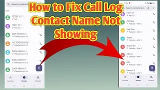 How to Fix Call Log Contact Name Not Showing on Android Realme