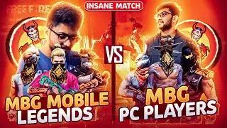 MBG Mobile Legends VS MBG  PC Players - 04 vs - 04 - OP Gameplay - Free Fire Telugu