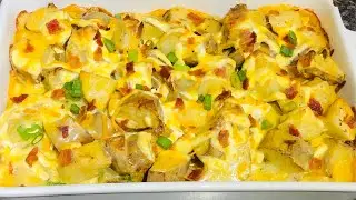 TWICE BAKED POTATO CASSEROLE