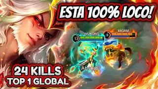 24 KILLS IN UNDER 10 MINUTES! SUN TOP 1 GLOBAL 88.8% WINRATE! | MOBILE LEGENDS
