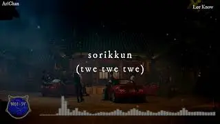Thunderous (소리꾼 ) - STRAY KIDS (Karaoke - Easy Lyrics)
