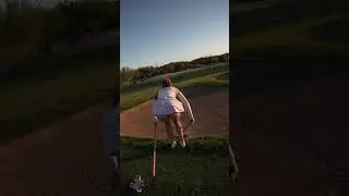 RAKE IT UP 🔥🔥🔥 #golf #caddieissues #skirt