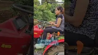 Meera @ me nikla o gaddi leke #gadar #village #villagelife #tractorvideo #farming #happylife #viral