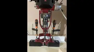 Einhell 750 w sütun matkap kare jig delik delme aparatı montajı